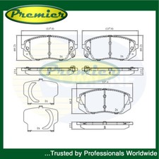 Premier set pastiglie freno anteriori si adatta a Kia Sportage Hyundai Tucson i40