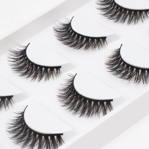 3D Mink Nature Eyelashes Lightweight Comfortable to Wear Dramatic Lash Extension - Picture 7 of 25