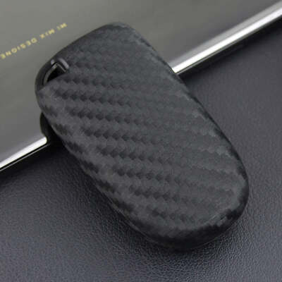 Smyfob Leather Key Fob Cover Compatible with Jeep and Dodge Chrysler 5