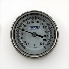 Wikai Temperature Gauge 0-120 Degree w/ 5-1/4" Probe