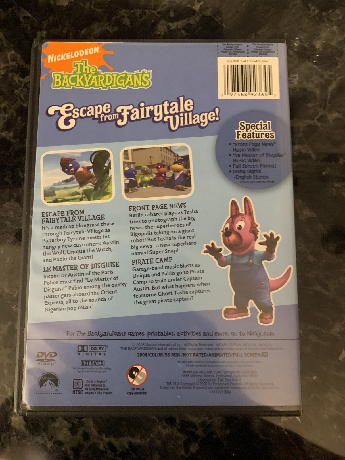 Nickelodeon The Backyardigans Escape from Fairytale Village [DVD