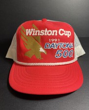 Vintage NASCAR Winston Cup 1991 Daytona 500 Hat SnapBack Mesh