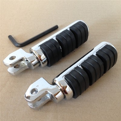 Front Chrome FootPeg For Yamaha Stryker/ Virago 1100 750/ V-Max/ V-Star 1100 650