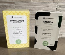 Think Tank Scholar Flashcards Addition AND Subtraction- Complete