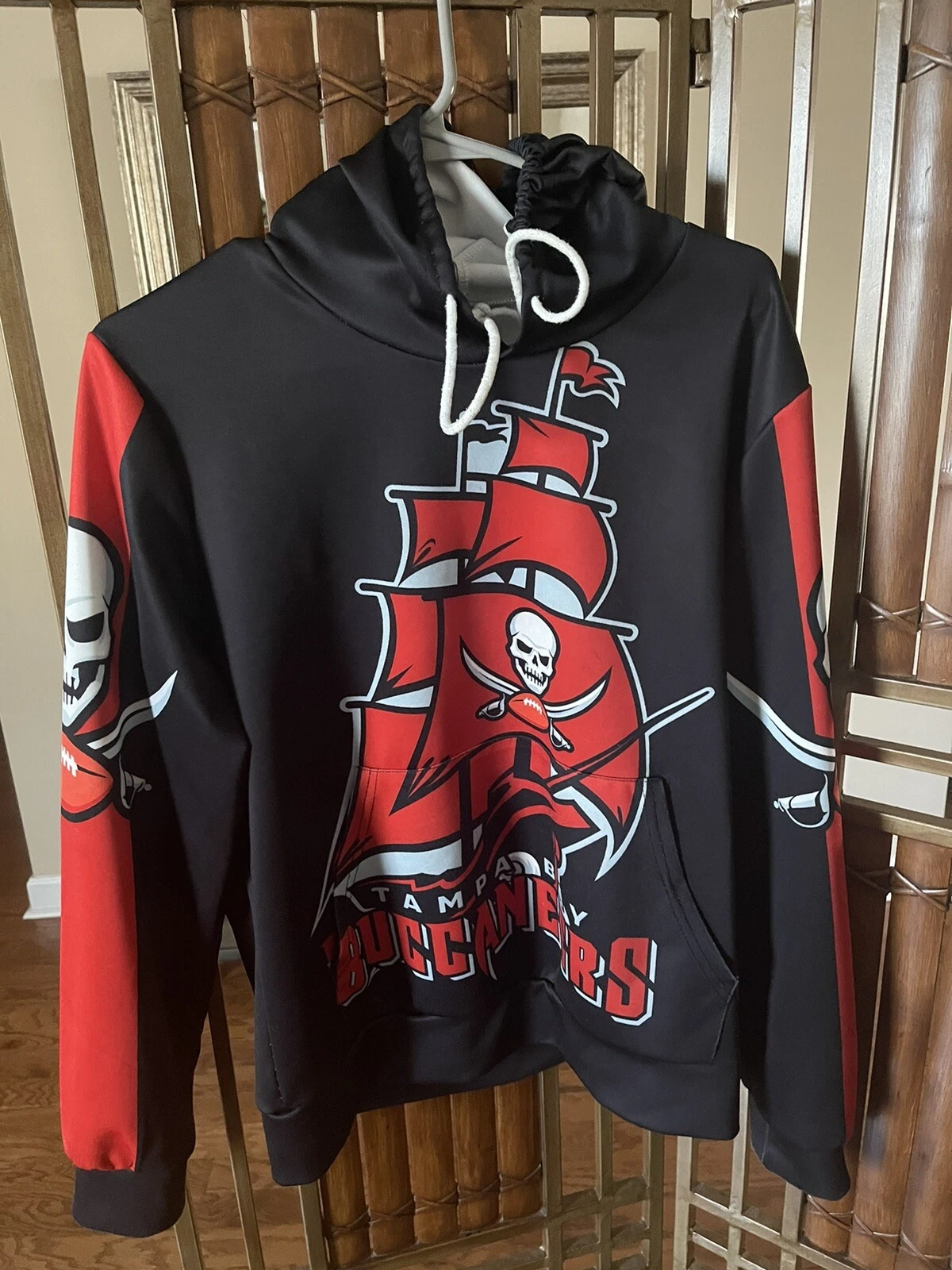 Tampa Bay Buccaneers All Over Print 3D Hoodie Small