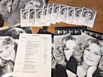 Vintage Actress Headshots Resumes Lot 20+ Penny Willis Television Actor Penelope