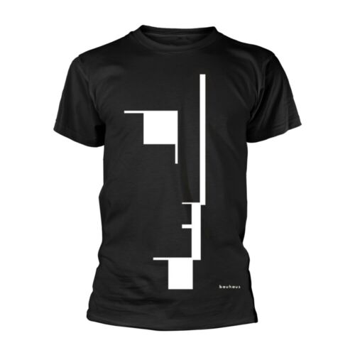 BAUHAUS - BIG LOGO BLACK T-Shirt X-Large - Foto 1 di 1