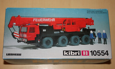 Kibri H0 Bausatz 10554 Feuerwehrkran Liebherr LTM 1050-4