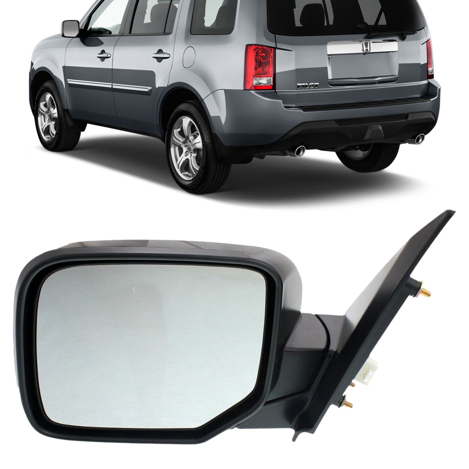 For 2009-2015 Honda Pilot EX EX-L LX SE Touring Left Driver Side Mirror