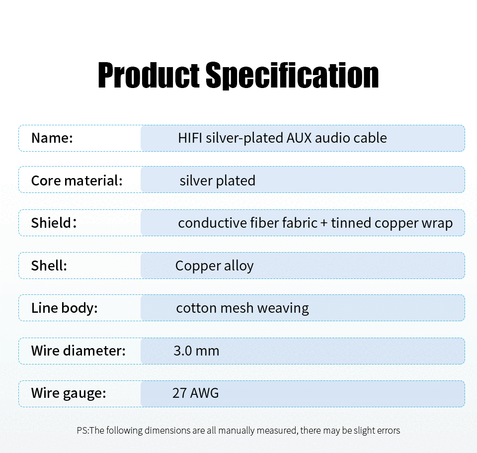 Aux Cable Audio Lead 3.5mm Jack to Jack Stereo Male for Car PC Phone 1m to 5m - Picture 12 of 14