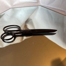 Vintage Black 7" Scissors Forged - Made in the USA