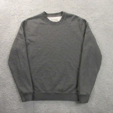 Everlane Sweatshirt Mens Small Organic Cotton French Terry Crewneck Pullover