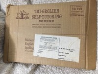 Teaching Machine Self Tutoring Spelling Course Tmi Grolier Home Schooler Vtg Teaching Machine Self Tutoring Spelling Course Tmi Grolier Home Schooler Vtg