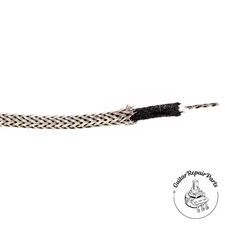 Gavitt Braided Shield Cloth Push-Back Hookup Wire, tinned (1' ft)