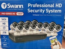 Swann Pro Series hHD 1080p security camera sy...