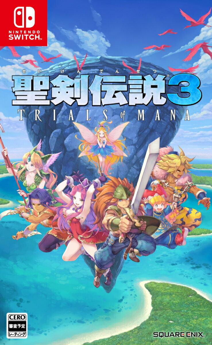 Nintendo Switch RPG 3本セット Trials of Mana: Seiken Densetsu 3 Switch Japan/English/Other