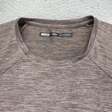 REI Co-Op T Shirt Tee Men Medium Long Sleeve Brown Active Pursuits Gym 140961