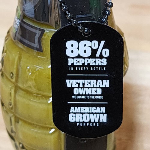 The General's Hot Sauce - GRUNT GREEN - All Natural 6oz Mild 11/30/25 - Picture 4 of 6