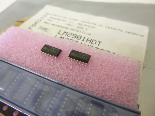 10pcs/lot of 10 pieces LM2901HDT HIGH TEMPERATURE-40,+150°C quad comparator - Picture 2 of 3