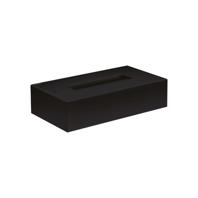 AXOR Universal Circular Tissue Box Tissue Box in Matte Black, 42873670