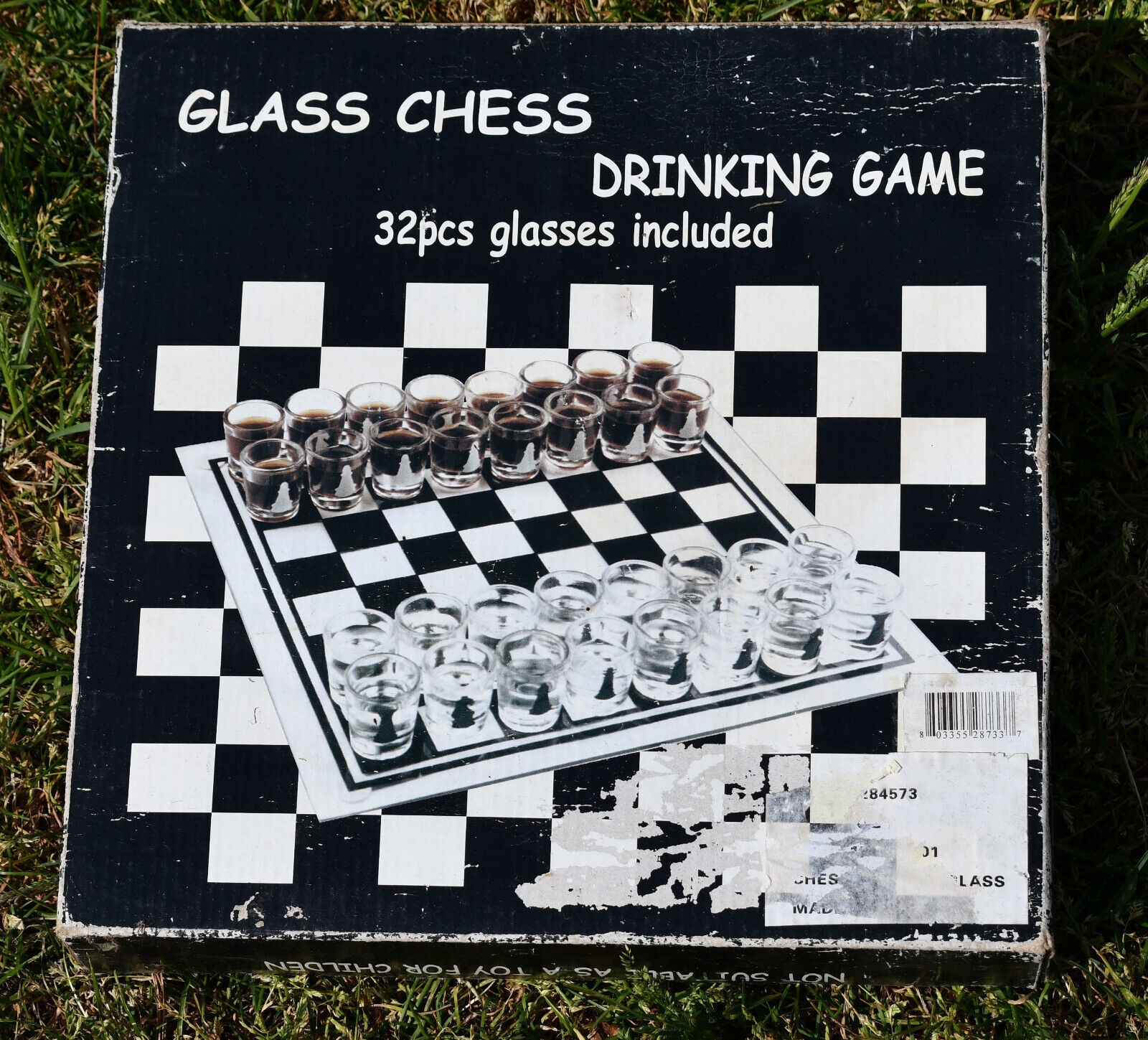 Glass Chess Drinking Game