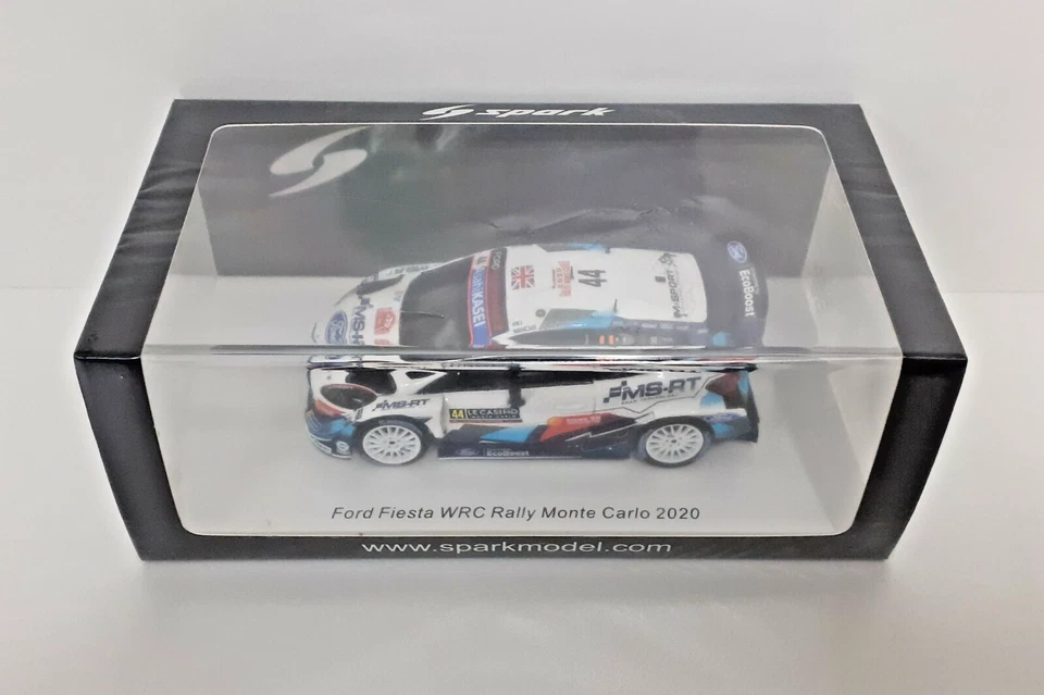 MODELLINO AUTO SCALA 1:43 SPARK FORD FIESTA WRC RALLY MONTE CARLO 2020 DIE CAST - Immagine 2 di 4