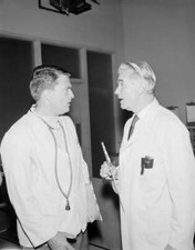 Ed Nelson, Kent Smith Appearing In Peyton Place 1960S Old Tv Photo 7