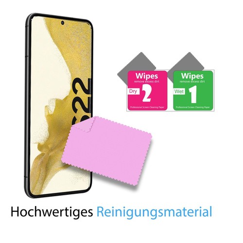 Film Protecteur pour Samsung Galaxy S22 Affichage Verre 2x Appareil Photo - Photo 7/7