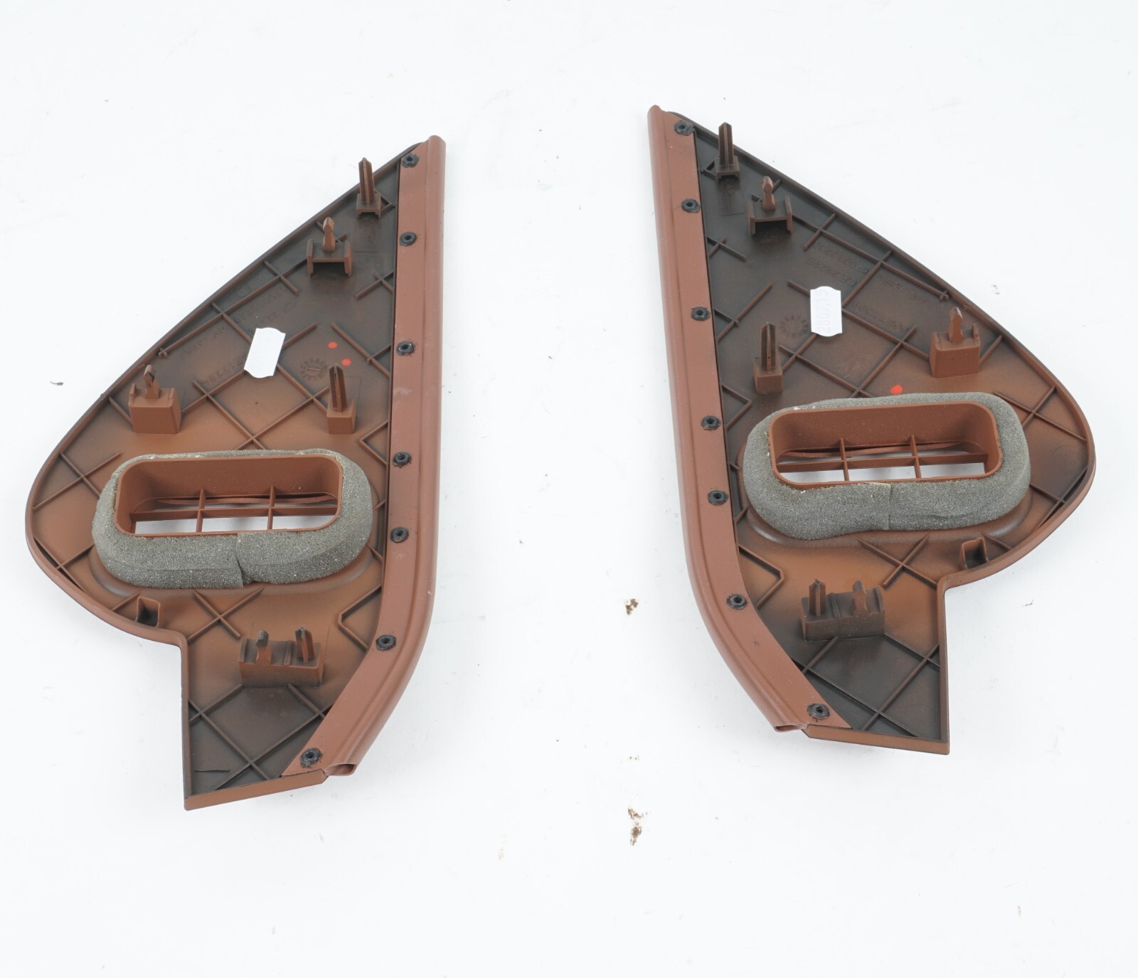 14-17 MASERATI QUATTROPORTE DASH END CAP COVER TRIM LEFT & RIGHT OEM