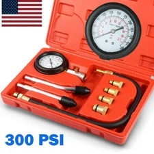 Petrol Engine Cylinder Compression Tester Kit for Automotive Motorcycle Tool Kit
