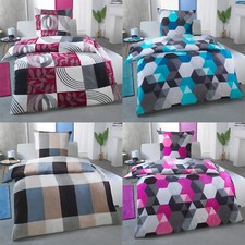 Winter Plüsch Bettwäsche 135x200 Cashmere-Touch Fleece Bettbezug Kissenbezug