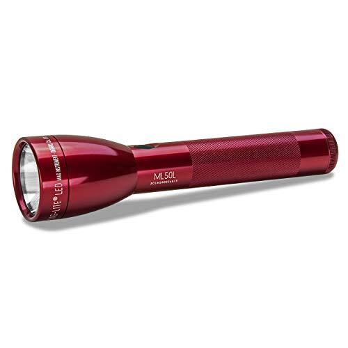 ML50L LED 2-Cell c Flashlight in Display Box, Red - Picture 12 of 12