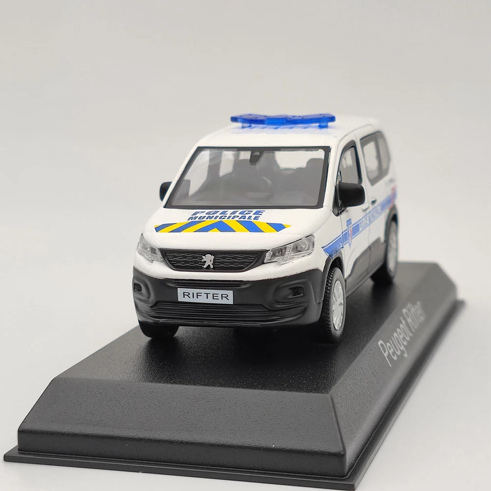 1/43 Norev Peugeot Rifter Van Diecast Model Police Car Christmas Gift Collection - Image 4 of 4
