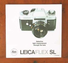 LEITZ LEICAFLEX SL SALES BROCHURE/92033