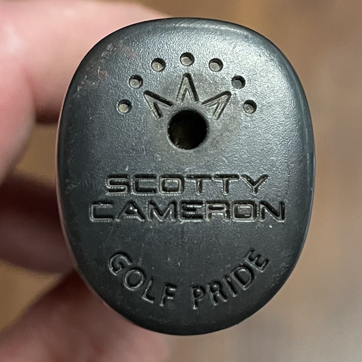 【正規品】DANCING CAMERON NO CORD - BLACK Scotty Cameron Custom Shop Dancing Cameron No Cord Grip
