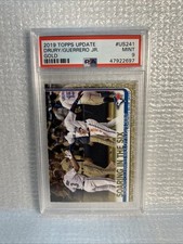 Vladimir Guerrero Jr. / B.Drury - Gold #d 1321/2019 - 2019 Topps Update PSA 9⚾️