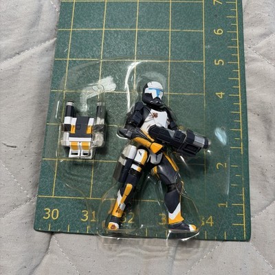 Saga STAR WARS REPUBLIC COMMANDO HASBRO DELTA SQUAD SCORCH 4  FIGURE