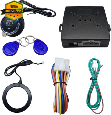 Universal Car Push Engine Start Button Kit Ignition Smart Keyless Go DC12V