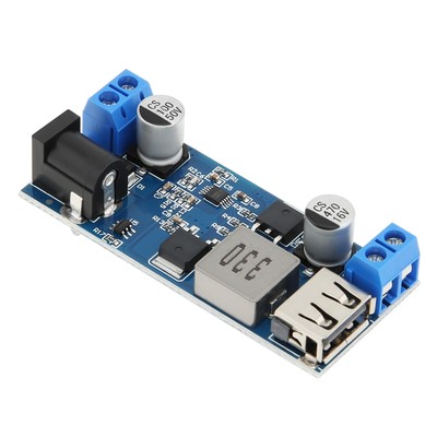 DC 9V 12V 24V to DC 5V 5A Dual Output Voltage Regulator Buck Converter Module...