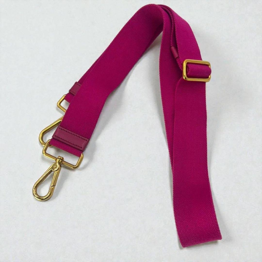 Prada Canapa S Handbag 2way Shoulder Bag Pink 0270 thumbnail 12