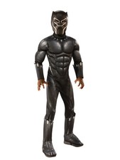 Jungenkostüm Deluxe Black Panther Marvel Avengers Kinderkostüm Karneval