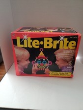 1993 1994 Milton Bradley Lite Brite Toy in Original Box Works