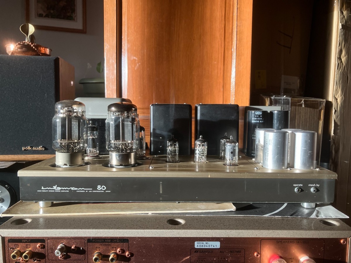 Luxman MQ-80 Stereo Tube Amplifier | eBay