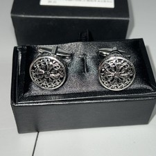 HAWSON SilverCufflinks  for Men with Gift Box