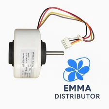 MINI SPLIT EVAPORATOR FAN MOTOR WHITE 16W 5/16 " SHAFT DIAM. 220V-50 / 60HZ CCW