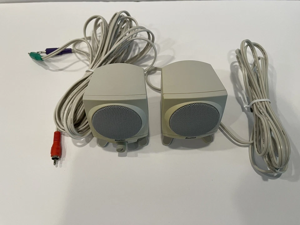 Boston Acoustics BA635 Computer Speakers - White - Image 2 of 4