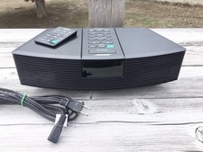 Bose Wave Radio  Remote AWR1-1W Alarm Clock AM/FM Stereo Tested - New Batteries