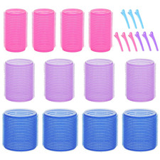 Hair Rollers for Blowout Look Long Hair, 21 PCS Self Grip Hair Rollers for Long