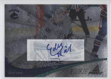 2011-12 Panini Rookie Anthology Pinnacle Ice Breakers Eddie Lack #305 Auto 1m4