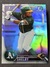 2016 Bowman 1st PROSPECT ROOKIE REFRACTOR Javon Shelby , Item 5